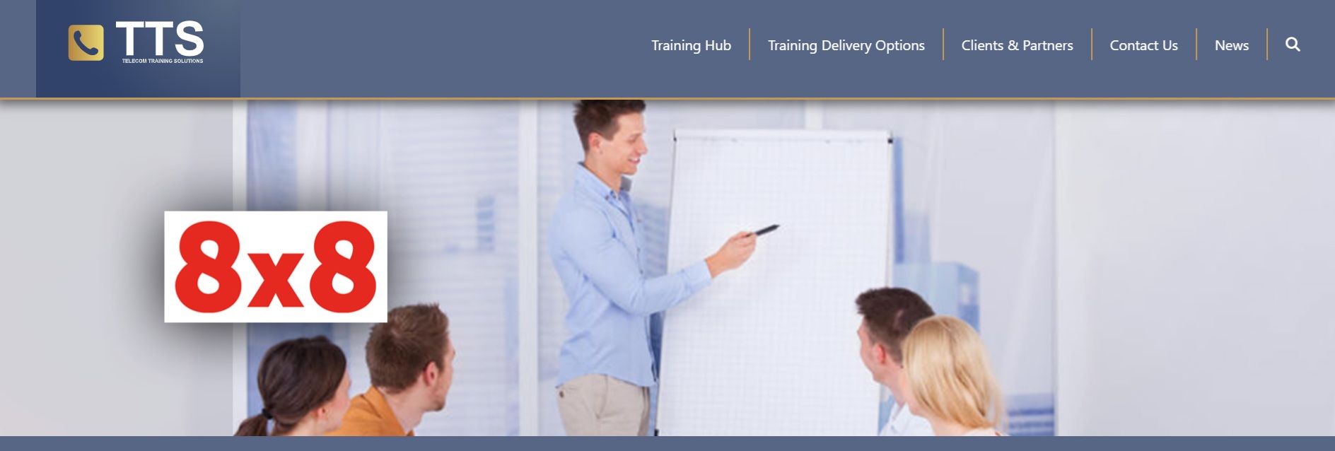 Expert 8x8 UCaaS and contact centre training session — bespoke onsite and online delivery for enterprise and public sector teams