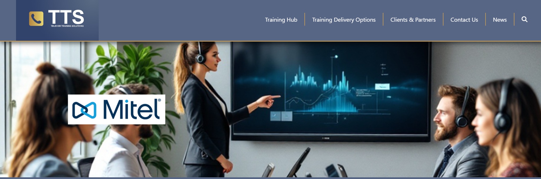 Specialist Mitel contact centre and UC training for NHS, local government and enterprise — onsite and online delivery across the UK
