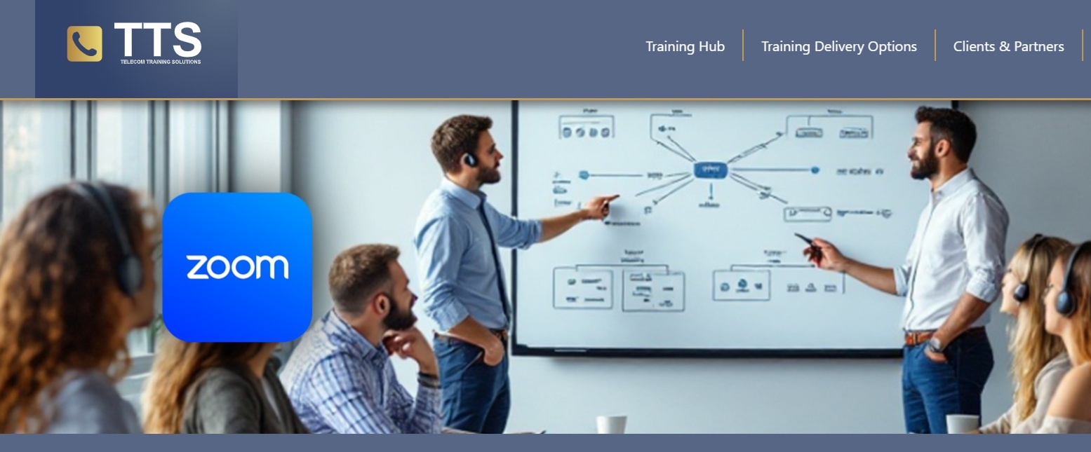 Zoom Workplace and Zoom Contact Centre training — expert TTS delivery for agents, supervisors and administrators onsite or online